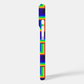 vierkante schalen met zonnespectrum Case-Mate iPhone case (Achterkant / Links)