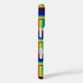 vierkante schalen met zonnespectrum Case-Mate iPhone case (Achterkant / Rechts)