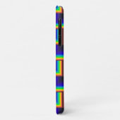 vierkante schalen met zonnespectrum Case-Mate iPhone case (Achterkant/links)