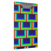 vierkante schalen met zonnespectrum klembord (Rechts)