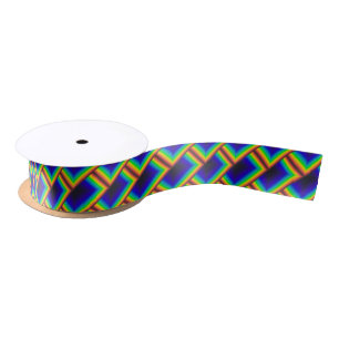 vierkante schalen met zonnespectrum satijnen lint