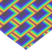vierkante schalen met zonnespectrum tafelkleed (Gekanteld)
