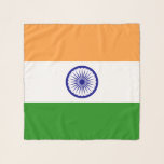 Vierkante Sjaal met vlag van India<br><div class="desc">Voeg een vleugje elegantie en culturele trots toe aan je garderobe met onze prachtige vierkante sjaal met de vlag van India! Deze stijlvolle sjaal is ontworpen om zowel een modieus accessoire als een levendige weergave van het Indiase erfgoed te zijn. Perfect voor elke gelegenheid, deze India-thema vierkante sjaal kunt u...</div>