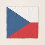 Vierkante sjaal met vlag van Tsjechië<br><div class="desc">Voeg een vleugje Tsjechische trots toe aan je garderobe met onze exclusieve vierkante sjaal met de vlag van Tsjechië! Deze vierkante sjaal is gemaakt met nauwgezette aandacht voor detail en is meer dan alleen een stijlvol accessoire; het is een viering van het erfgoed en de culturele trots van Tsjechië. Het...</div>