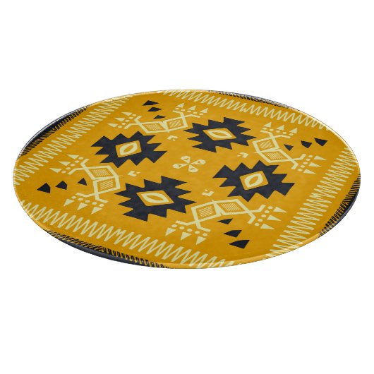 Vierkante sjaal, paisley bloemenbatik. snijplank (Hoek)