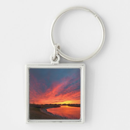 Vierkante Sleutelhanger (Voorkant)