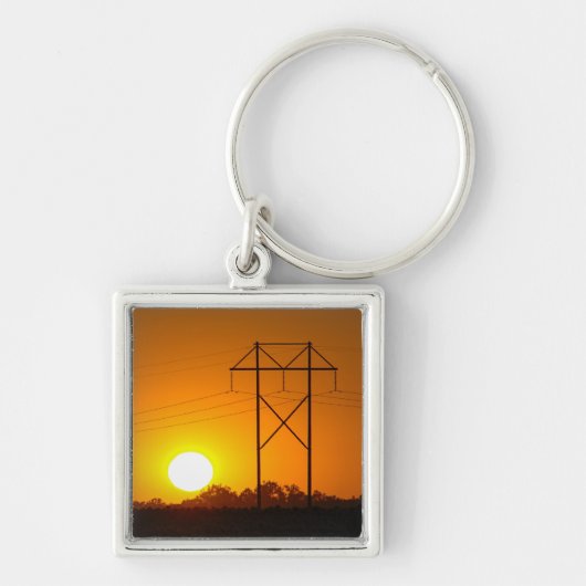 Vierkante Sleutelhanger (Voorkant)