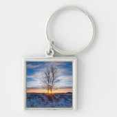 Vierkante Sleutelhanger (Voorkant)