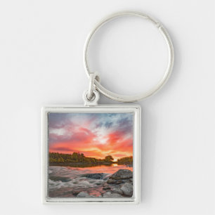 Vierkante Sleutelhanger