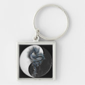 Vierkante Sleutelring van de Draak van Yang van Sleutelhanger (Voorkant)