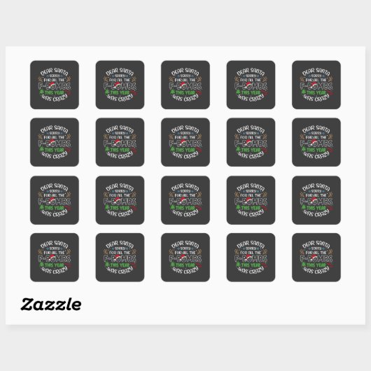 VIERKANTE STICKER (Vel)