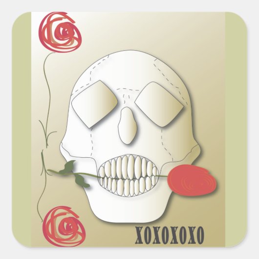 Vierkante sticker (Voorkant)