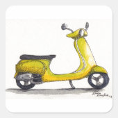   VIERKANTE STICKER (Voorkant)