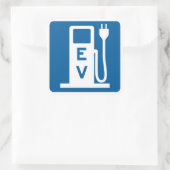 Vierkante sticker (Tas)