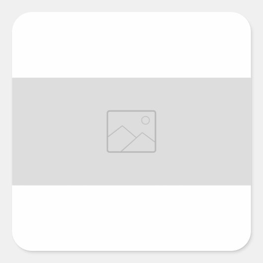 Vierkante sticker met je afbeelding (Voorkant)