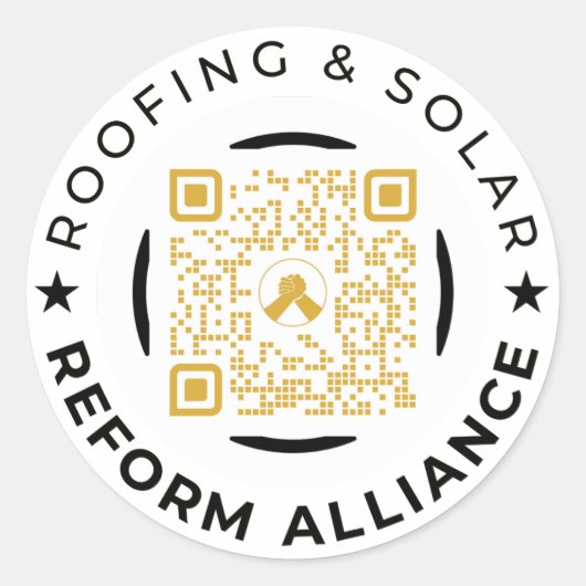 Vierkante Sticker QR-codetool voorverkopen (Voorkant)