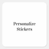 Vierkante Stickers 1,5 inch (Voorkant)