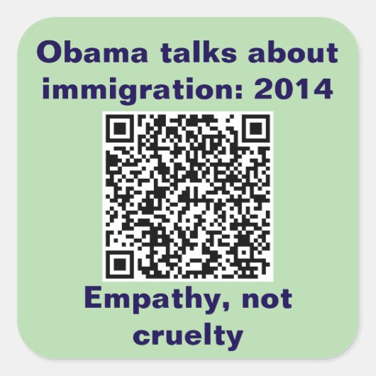 Vierkante Stickers, blad van zes 3 inch stickeStic Sticker (Voorkant)