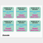 Vierkante stickers, vel van zes 3 inch stickeStick Sticker (Vel)