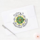 Vierkante stickers voor boog hoesjes (Envelop)