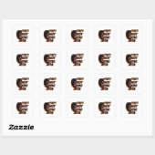 Vierkante Stickers – Ze Keuren Ons Af (Vel)
