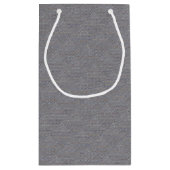 Vierkante stijl klein cadeauzakje (Achterkant)
