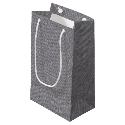 Vierkante stijl klein cadeauzakje (Voorkant Gekanteld)