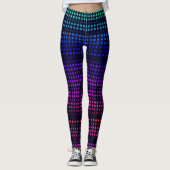 Vierkante Stippen Leggings (Voorkant)