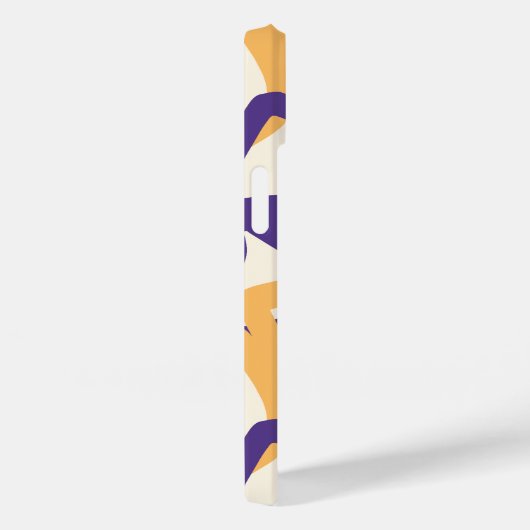 Vierkante Tangle Moderne Pop Case-Mate iPhone Case (Achterkant / Rechts)