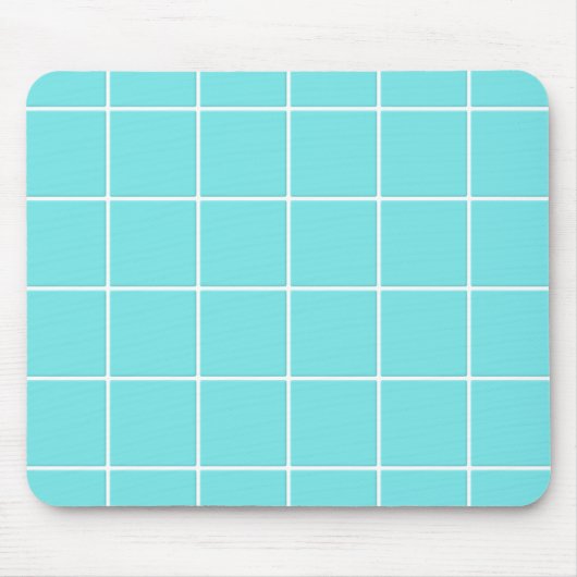 Vierkante Tegel als Check Pattern Muismat (Voorkant)
