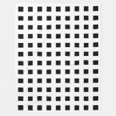 Vierkante Tegels Design op fleece deken (Voorkant)