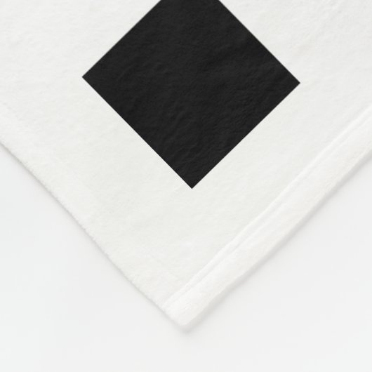 Vierkante Tegels Design op fleece deken (Hoek)