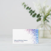 Vierkante Tegels, Floorer, Tegel Installer Visitekaartje (Staand voorkant)