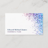 Vierkante Tegels, Floorer, Tegel Installer Visitekaartje (Voorkant)