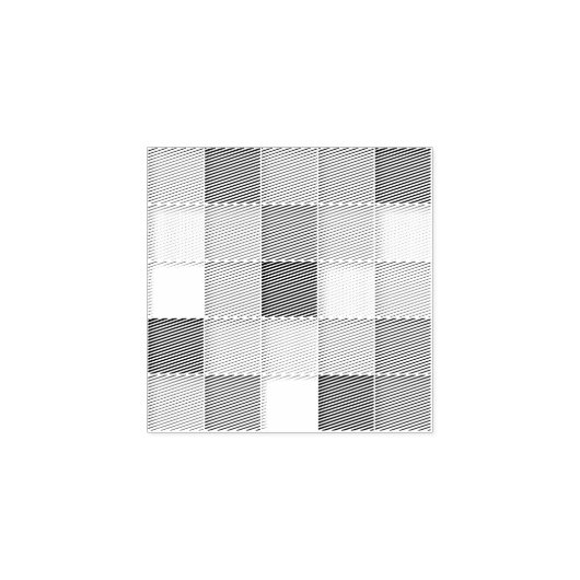 Vierkante Tegels Rubberstempel (Afrduk)