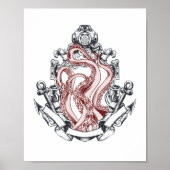 Vierkante tentakels uit Mirror Lovecraftian Horror Poster (Voorkant)