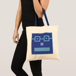 Vierkante Tote Tas