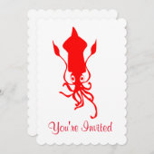 Vierkante uitnodiging (Voorkant / Achterkant)