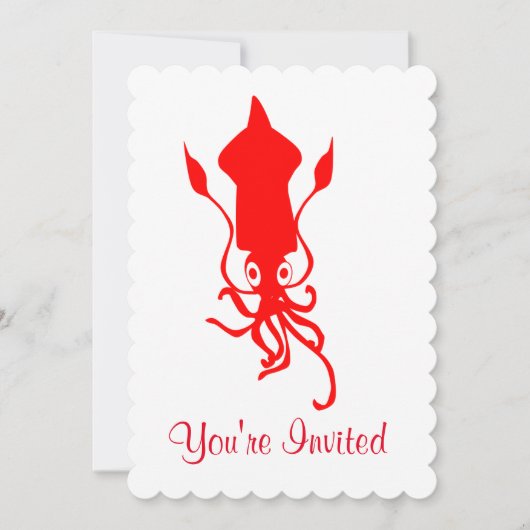 Vierkante uitnodiging (Voorkant)