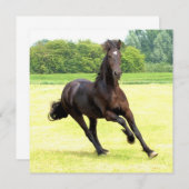 Vierkante uitnodiging - Gepersonaliseerd (Voorkant / Achterkant)