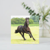 Vierkante uitnodiging - Gepersonaliseerd (Staand voorkant)