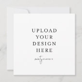 Vierkante uitnodiging van 5,25 x 5,25 inch (Voorkant)