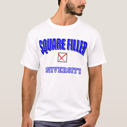 Vierkante Viller U-Air Force T-shirt (Voorkant)