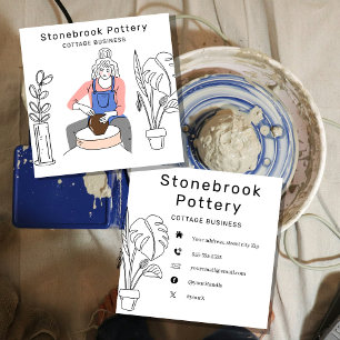  VIERKANTE VISITEKAARTJE