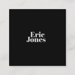  VIERKANTE VISITEKAARTJE