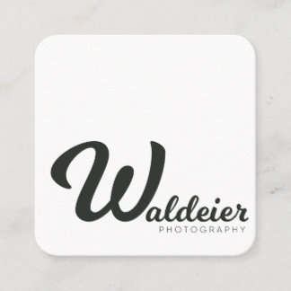 Vierkante Visitekaartjes