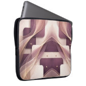 Vierkante vormen AI-kunst Laptop Sleeve (Voorkant Rechts)