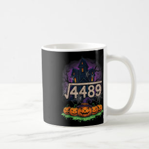 Vierkante Wortel 4489 Grappige Halloween Meme 67 W Koffiemok