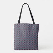Vierkanten & afgeronde vierkanten tote bag (Achterkant)