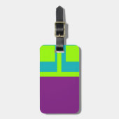 Vierkanten Bagagelabel (Voorkant verticaal)
